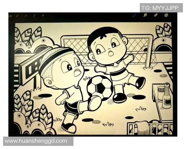 搞怪足球明星动漫图集趣味十足展现球场风采与个性魅力的创意作品